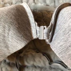 VS PINK GREY BRA OPEN IN FRONT